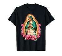 Virgen de Guadalupe Chingona Tee - Empowered Latina Faith T-Shirt