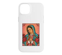 Virgen de Guadalupe Rosa de Castilla Folk Poster Case for iPhone 14 Plus