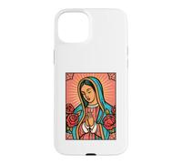 Virgen de Guadalupe Rosa de Castilla Folk Poster Case for iPhone 15 Plus