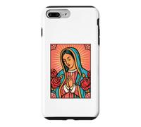 Virgen de Guadalupe Rosa de Castilla Folk Poster Case for iPhone 7 Plus/8 Plus
