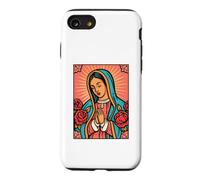 Virgen de Guadalupe Rosa de Castilla Folk Poster Case for iPhone SE (2020) / 7/8