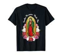 Virgen De Guadalupe Santa Maria Bendice Mi Camino Madre Mía T-Shirt
