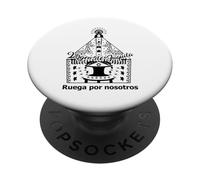 Virgen de Juquila Ruega por nosotros Oaxaca México PopSockets Adhesive PopGrip