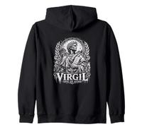 Virgil Epic Of Rome Ancient Latin Poet Aeneid Zip Hoodie