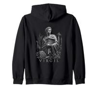 Virgil Roman Poet Latin Epic Classics History Zip Hoodie
