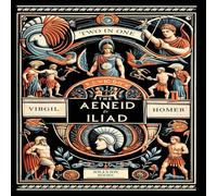 Virgil The Aenied & The Iliad Hardcover Book Virgil Multicolor