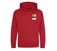 Virgil Van Dijk Netherlands Atlas Frame Kids Hoodie - Red / 14-15 years