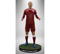 SoccerStarz Football's Finest - Officially Licensed Liverpool Football Club Virgil Van Dijk, 60cm Highly Detailed Resin, Luxurious Collectable Football Statue