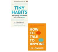 Virgin Books Tiny Habits, How To Talk To Anyone 2 Books Collection Set (Business & Money)