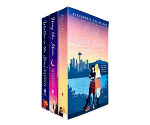 Virgin Books Written In The Stars 3 Books Collection Set By Alexandria Bellefleur (Written In The Stars, Hang The Moon & Count Your Lucky