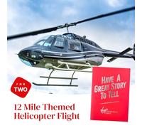 Virgin Experience Days 12 Mile Themed Helicopter Flight for Two - Take in the amazing views at a choice of over 45 locations across the UK