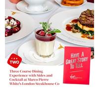Virgin Experience Days - 3 Course Dining With Cocktails For 2 People - Marco Pierre White’s London Steakhouse Co.