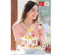 Virgin Experience Days Digital Download Traditional Afternoon Tea for Two - Digital E-Voucher Green