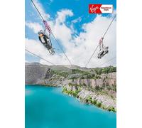 Virgin Experience Days Digital Download Zip World Velocity 2 - The Fastest Zip Line in the World for Two Digital E-Voucher Red