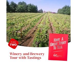 Virgin Experience Days for Two Winery & Brewery Tour with Tastings - Experience Couple Gifts for 2 - Behind-the-Scenes Tour of Chiltern Valley Winery & Brewery in the Scenic Oxfordshire Countryside