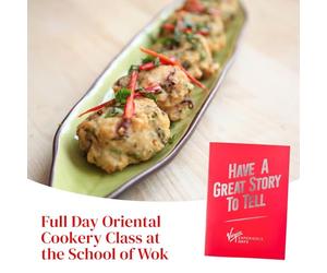 Virgin Experience Days Full Day Oriental Cookery Class at the School of Wok London - choose from Thai, Chinese, Korean, Vietnamese, Japanese or Indonesian cuisine