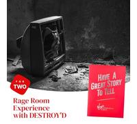 Virgin Experience Days The Smash Lab Rage Room for Two - Northamptonshire - Smach a variety of items including monitors, bottles, printers and more