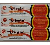 VIRGIN HAIR FERTILIZER FAST HAIR GROWTH TREATMENT 125gm X 3