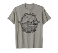 Virgin Islands National Park, 1956, Island Vacation, Nature T-Shirt