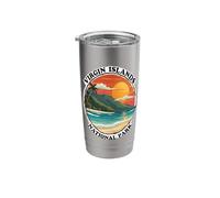 Virgin Islands National Park Sunset Beach Stainless Steel Insulated Tumbler