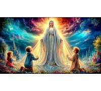 Virgin-Mary 1000 Piece Jigsaw Puzzles for Adults Educational Games Jigsaw Puzzle Home Decoration for Adults GiftsVirgin-Mary75x50cm/1000pcs