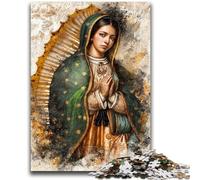 Virgin Mary 1000 Piece Jigsaw Puzzles for Teenagers, Pattern Assembly Deal As Gifts for The Whole Family Suitable for And 14 50x75cm