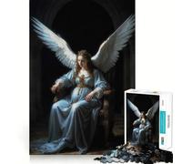 Virgin Mary 1000 Piece Teenager Puzzles Brain Boosting Play Tight Interlock No Gaps Relaxing Indoor Group Activity (50x75cm)
