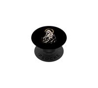 Virgin Mary Black And White Catholic Prayer Sacred Icon PopSockets Adhesive PopGrip