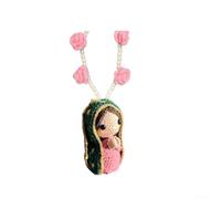 Virgin Mary Figurine 8cm for Rearview Mirror Hanging Decor(Model B)
