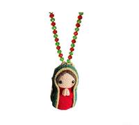 Virgin Mary Figurine 8cm for Rearview Mirror Hanging Decor(Model C)