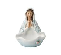 Virgin Mary Figurine - Sacred Religious Statue, Holy Spiritual Sculpture, Devotional Prayer Ornament, Blessed Garden Accent | Faith Decoration for Women Family Church Indoor Outdoor Home Altar