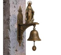 Virgin Mary Hanging Bell Wall Decor For Home Prayer Space