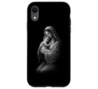 Virgin Mary Holding Baby Jesus Sacred Love Case for iPhone XR