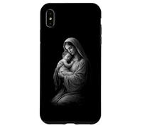 Virgin Mary Holding Baby Jesus Sacred Love Case for iPhone XS Max