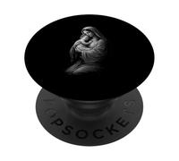 Virgin Mary Holding Baby Jesus Sacred Love PopSockets Adhesive PopGrip