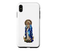 Virgin Mary Immaculate Conception Gothic Mosaic Icon Art Case for iPhone XS Max
