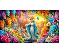 Virgin-Mary Jigsaw Puzzles 1000 Pieces Fun and Challenging Family Game Puzzle Game Great Gift Idea for The Whole for Women, Gifts for Men 70x50cm/1000pcs