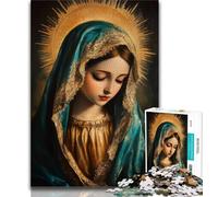 Virgin Mary Jigsaw Puzzles for Adults 1000,for Educational Game Challenge Toy for Is Ideal As A Gift for The Whole Family 38x26cm