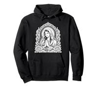 Virgin Mary Lady Guadalupe Catholic Saint Mexican Pullover Hoodie