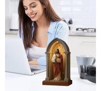 Virgin Mary Lamp | LED Decorative Lamp | Table Night Light for Bedroom Dorm Library Study Reading Nook Coffee Bar Meditation Space Christmas Bookshelf Workplace