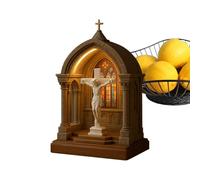 Virgin Mary Lamp Statue, LED Statues Light, Multicolor Compact & Portable, Table Night Lights for Bedroom, Dorm, Library, Study, Reading Nook, Coffee, Meditation Space, Christmas Bookshelf, Workplace