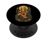 Virgin Mary | Mother Mary | Hail Mary | Our Lady PopSockets Adhesive PopGrip