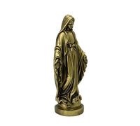 Virgin Mary Mother of Jesus Statue, Orthodox Sculpture, 17cm