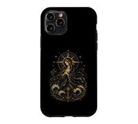 Virgin Mary Nautical Compass Sacred Ocean Devotional Art Case for iPhone 11 Pro