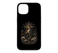 Virgin Mary Nautical Compass Sacred Ocean Devotional Art Case for iPhone 13