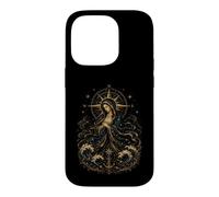 Virgin Mary Nautical Compass Sacred Ocean Devotional Art Case for iPhone 14 Pro
