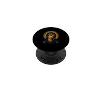 Virgin Mary Orthodox Byzantine Sacred Icon Devotional Art PopSockets Adhesive PopGrip