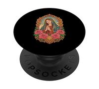 Virgin Mary Our Lady of Guadalupe Catholic Saint PopSockets Adhesive PopGrip
