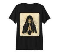 Virgin Mary Praying Premium T-Shirt