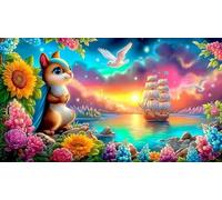 Virgin-Mary Puzzle Game 1000 Piece Recycled Paper Impossible Hard Difficult Challenging for The Whole for Women, Gifts for Men 38x52cm/1000pcs